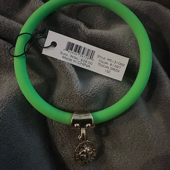 Marc By Marc Jacobs Toucan Green Bracelet with Charm - Picture 1 of 4